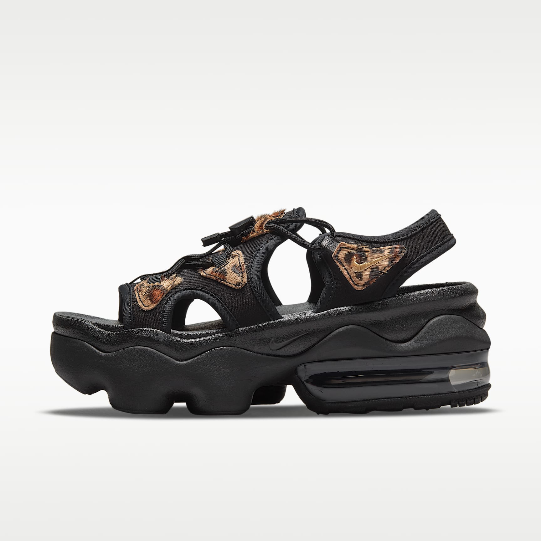 Nike Air Max Koko Damen-Sandale – Schwarz/Schwarz/Anthracite/Metallic Gold