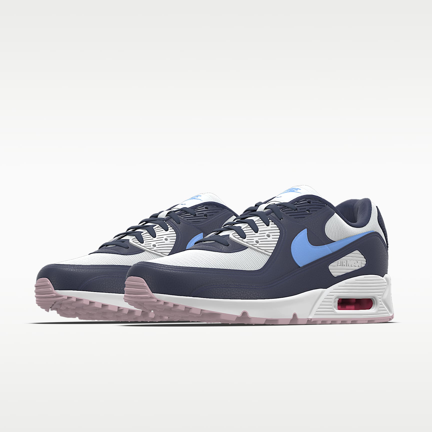 Nike Air Max 90 By You personalisierbarer Schuh (Herren) – Multi-Color/Multi-Color