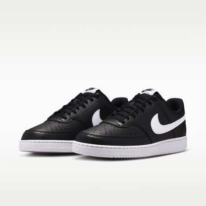 Nike Court Vision Low Next Nature Herrenschuh – Schwarz/Schwarz/Weiß