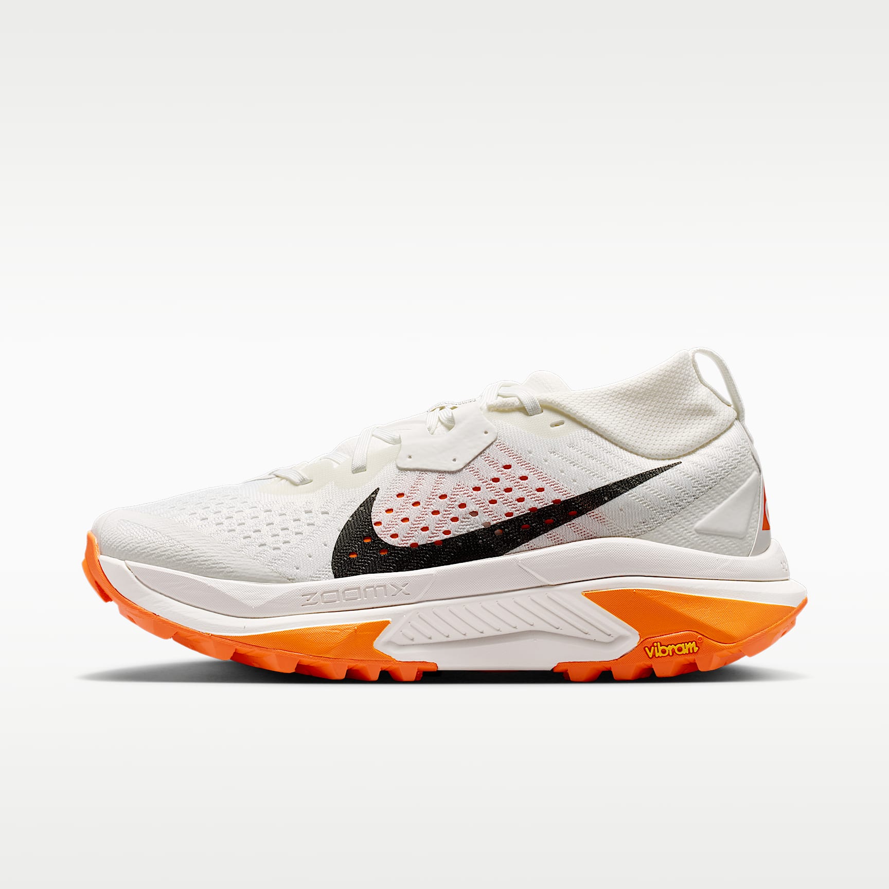 ACG Zegama Trail Traillaufschuh (Damen) – Summit White/Phantom/Safety Orange/Schwarz
