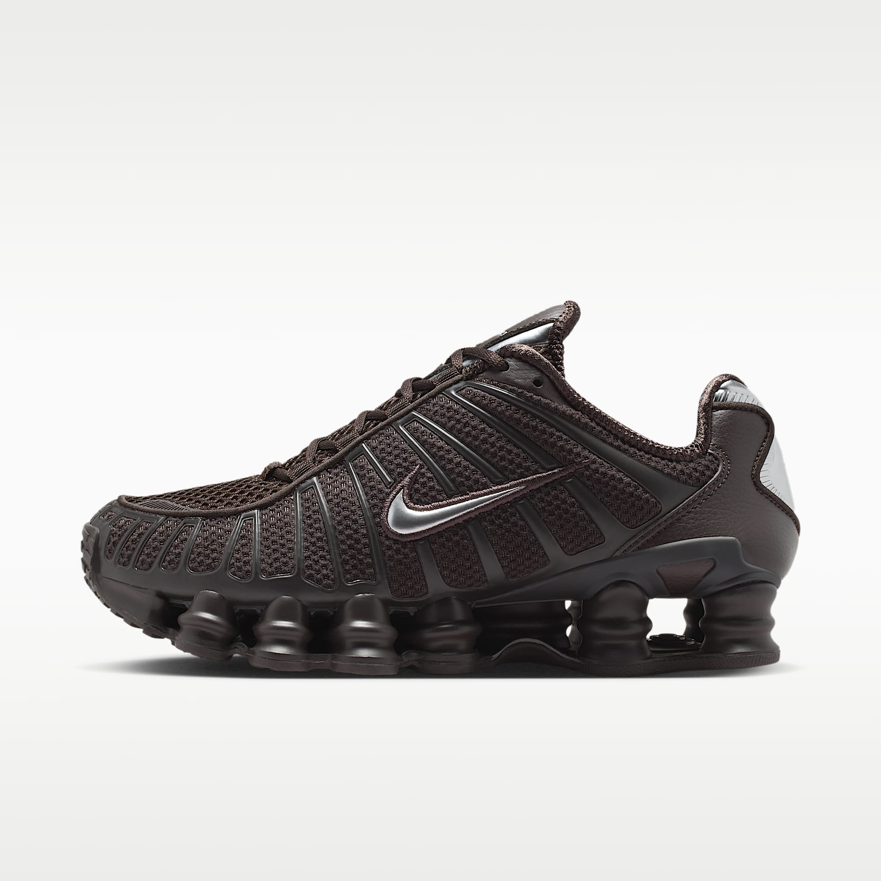Nike Shox TL Schuh (Damen) – Velvet Brown/Metallic Silver