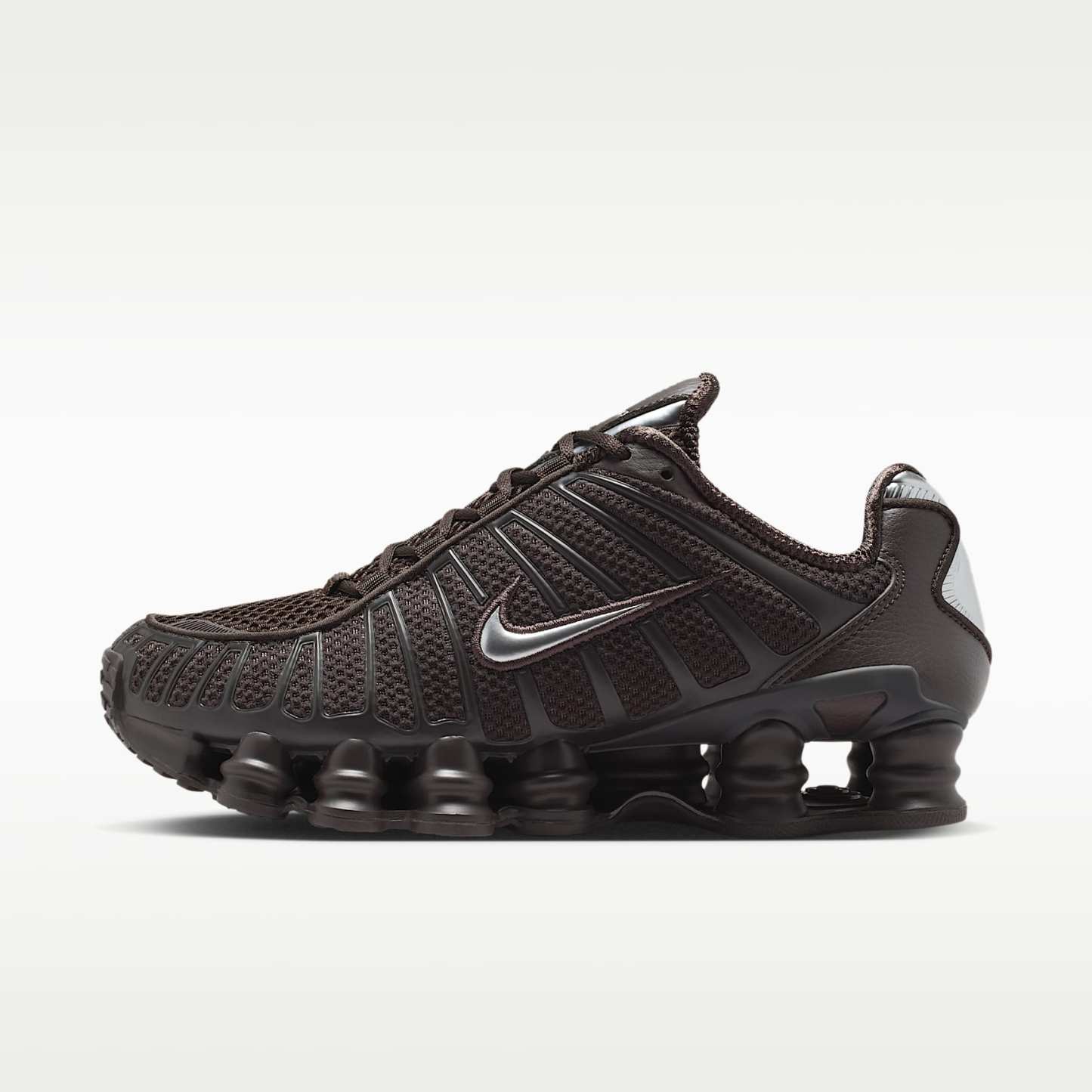 Nike Shox TL Schuh (Damen) – Velvet Brown/Metallic Silver