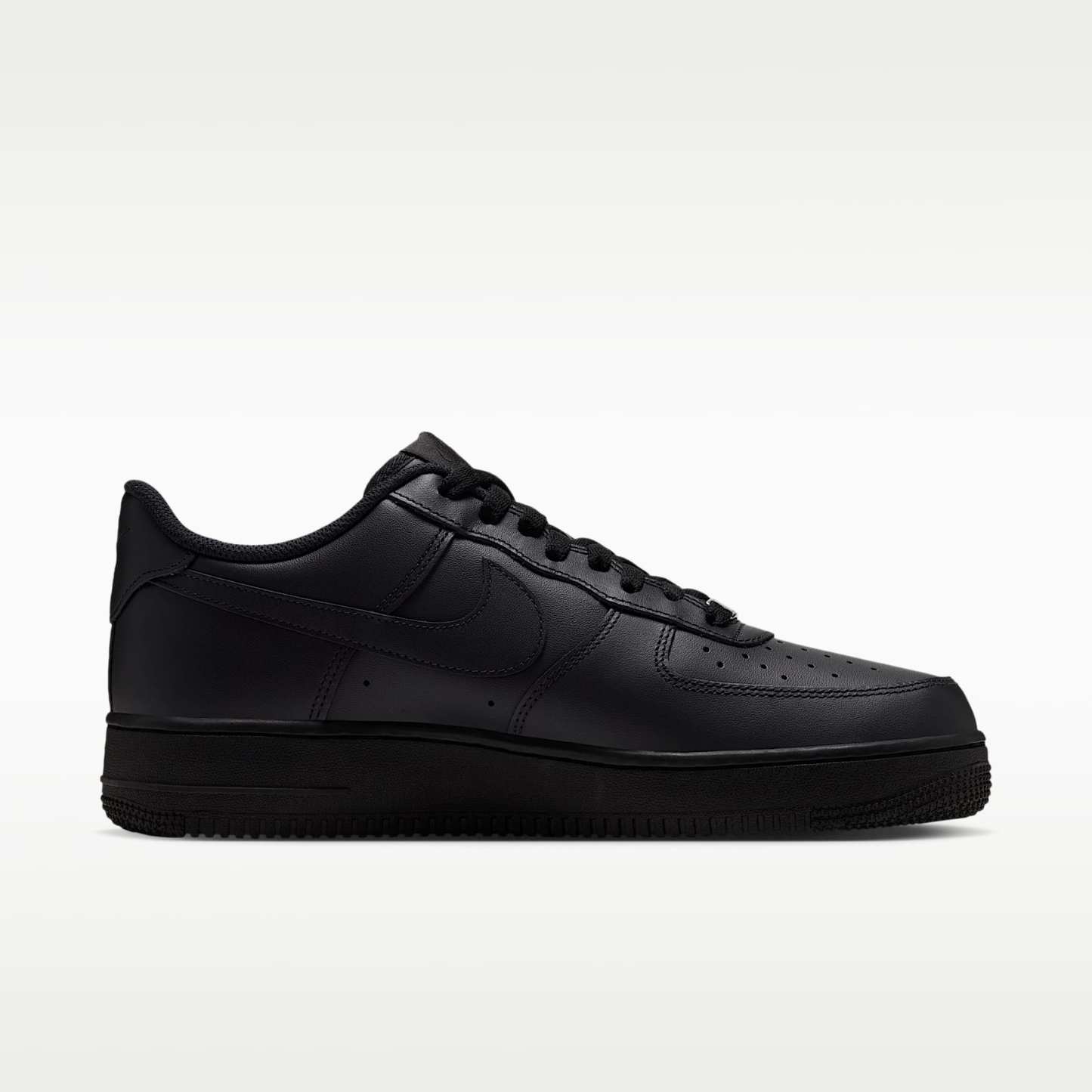 Nike Air Force 1 '07 Herrenschuh – Schwarz/Schwarz