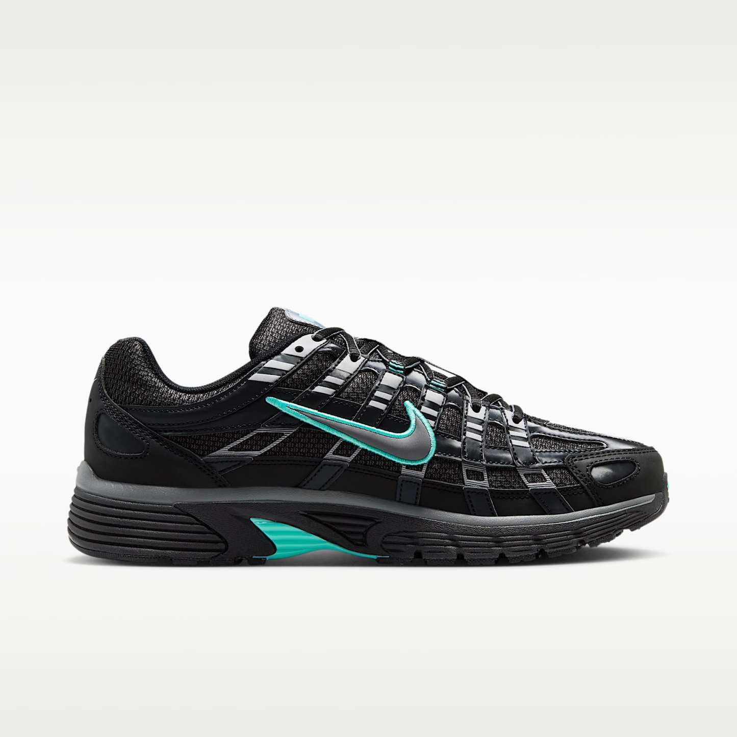 Nike P-6000 Schuh (Herren) – Schwarz/Hyper Turquoise/Cool Grey/Metallic Cool Grey