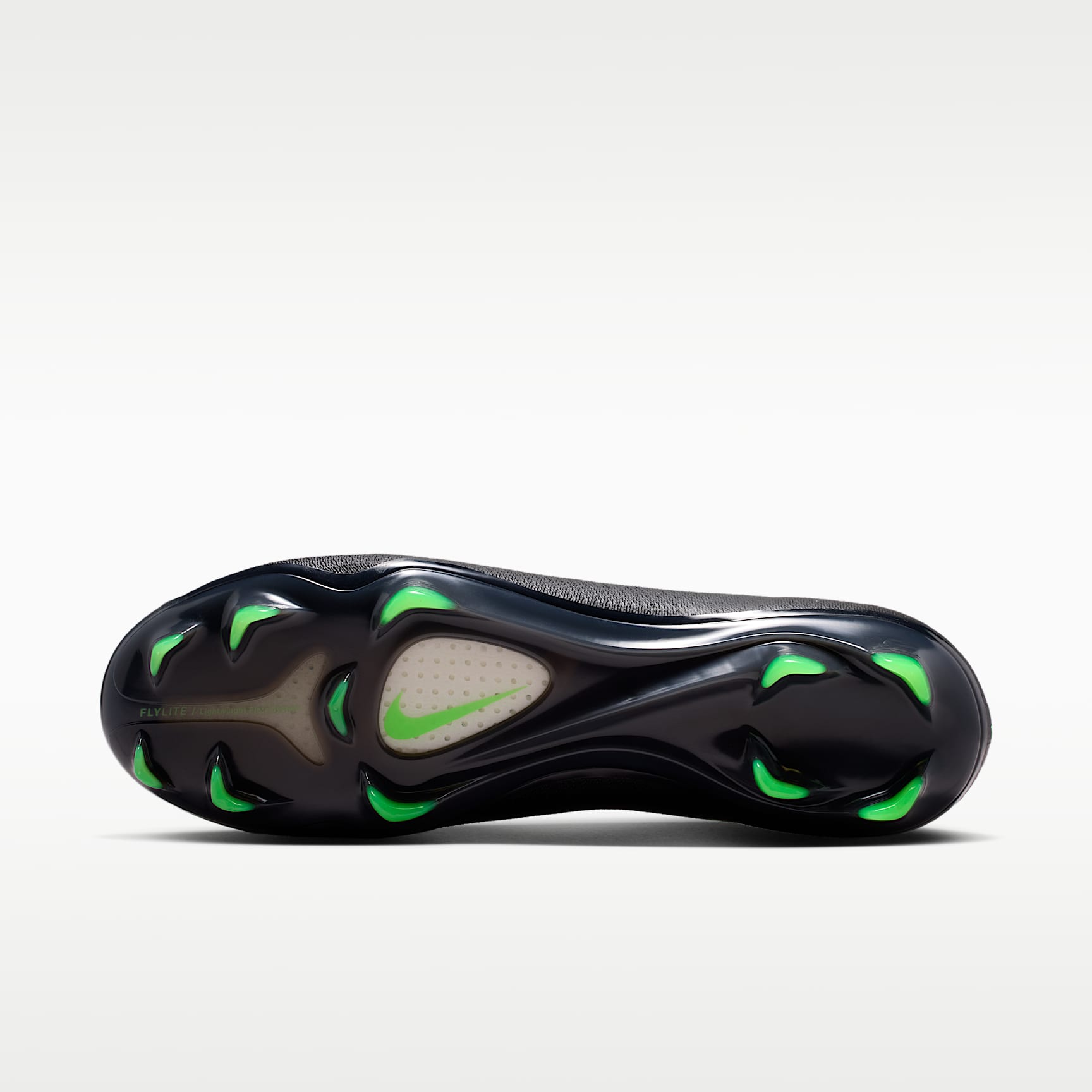 Nike Mercurial Vapor 17 Elite Low-Top-Fußballschuh für normalen Rasen – Schwarz/Schwarz/Illusion Green
