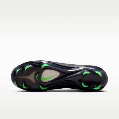 Nike Mercurial Vapor 17 Elite Low-Top-Fußballschuh für normalen Rasen – Schwarz/Schwarz/Illusion Green