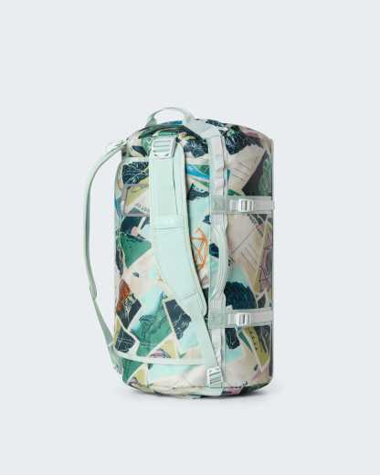 Base Camp Duffel-Tasche 50L – S – Opal Frost TNF Postcards Print-Opal Frost-Pearl Stone