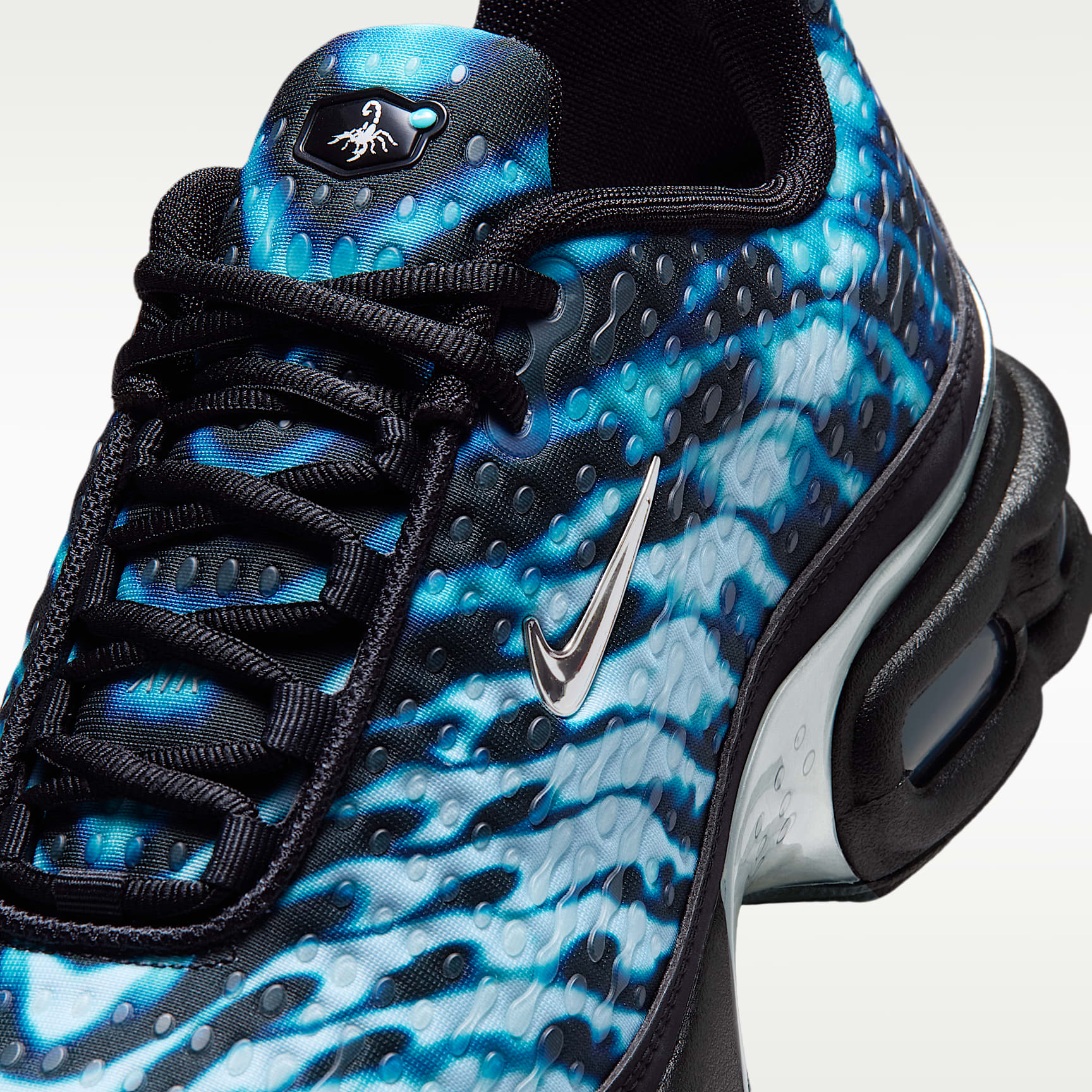 Nike Air Max Plus VII Schuh (Herren) – Schwarz/Gamma Blue/Chrome