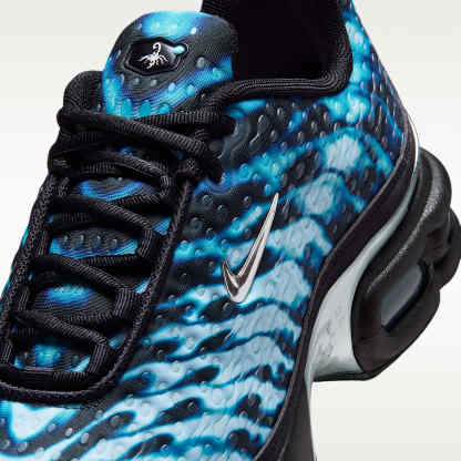 Nike Air Max Plus VII Schuh (Herren) – Schwarz/Gamma Blue/Chrome