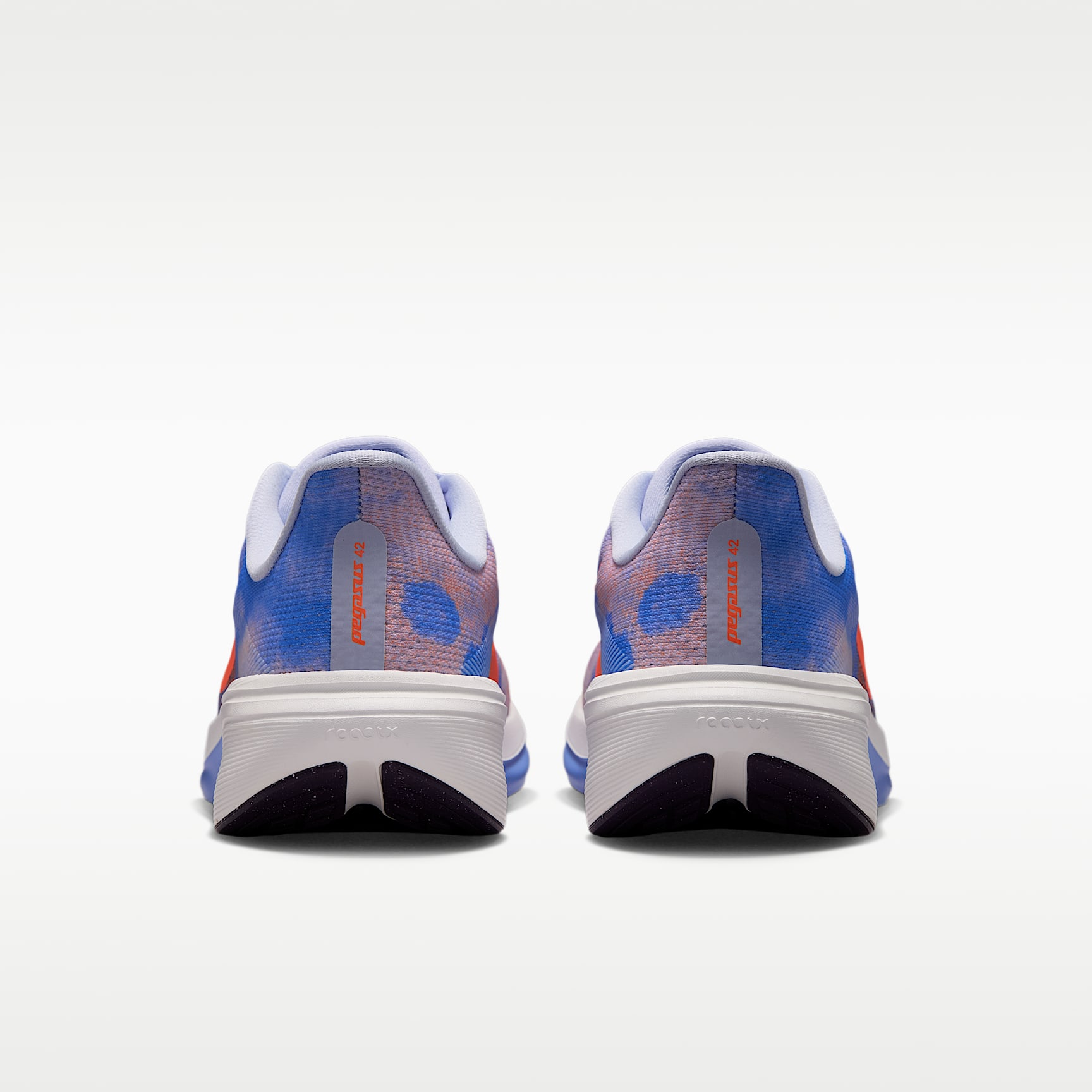 Nike Pegasus 42 Straßenlaufschuh (Damen) – Bleached Lilac/Royal Pulse/Summit White/Hyper Crimson