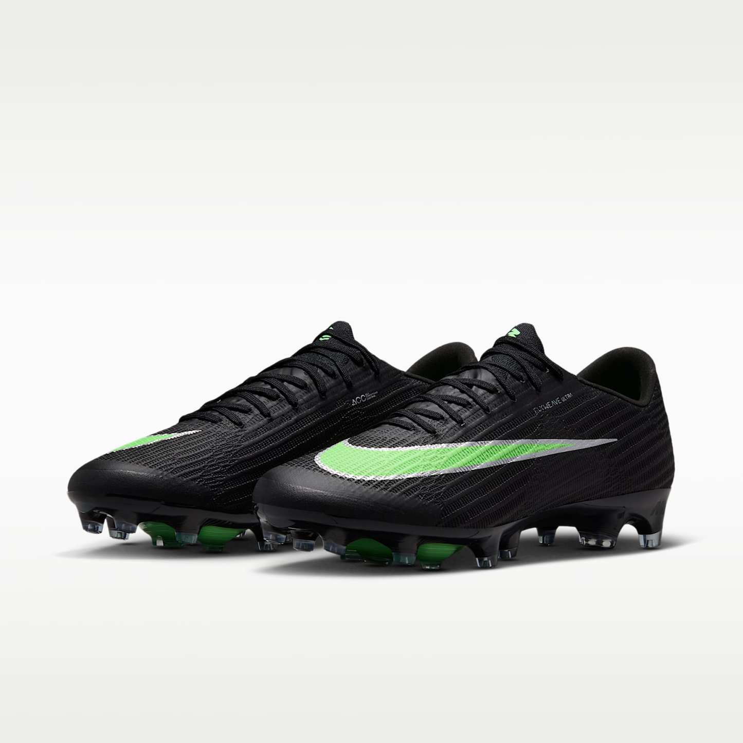 Nike Mercurial Vapor 17 Pro Low-Top-Fußballschuh für Kunstrasen – Schwarz/Schwarz/Illusion Green