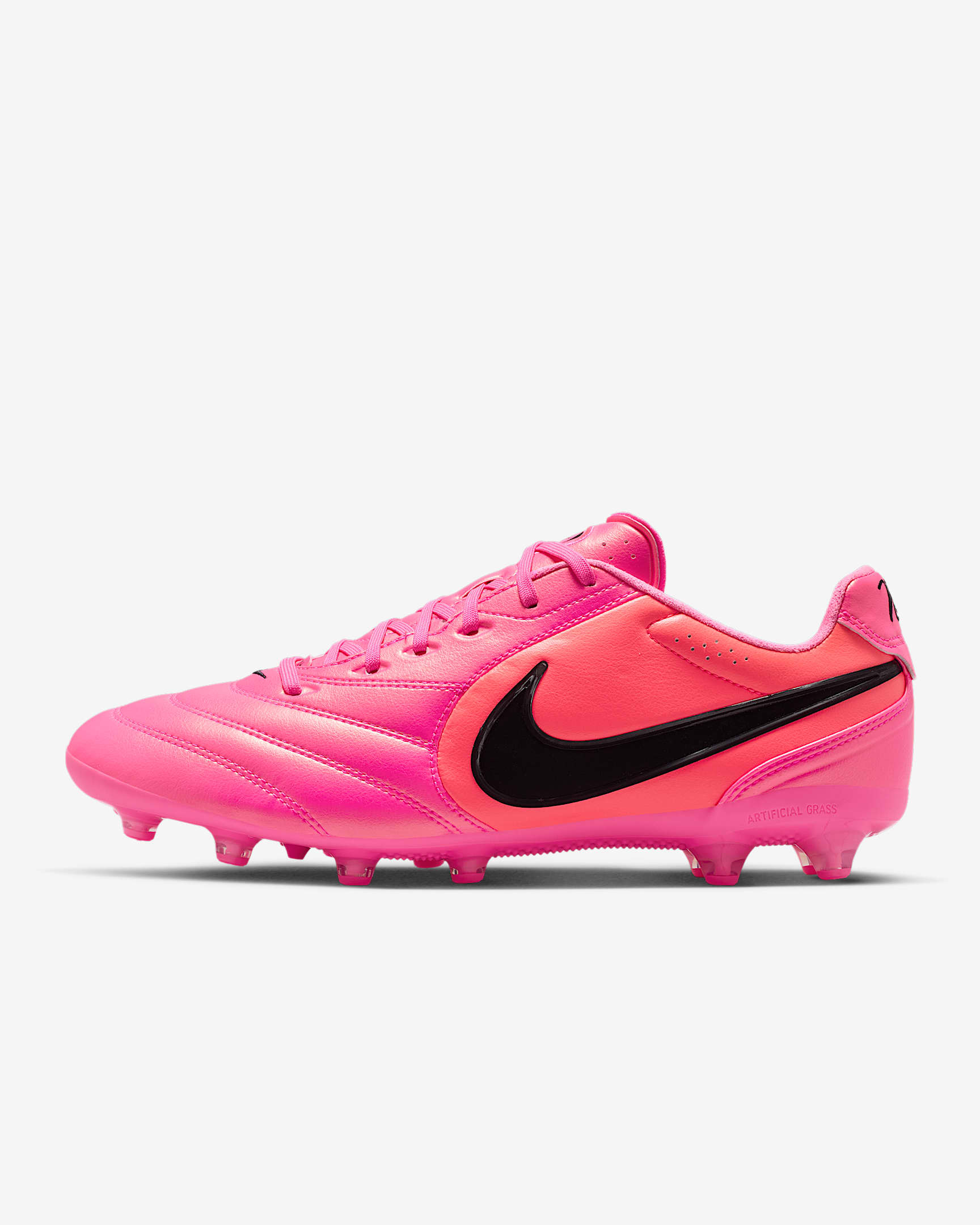 Nike Tiempo Ligera Pro Low-Top-Fußballschuh für Kunstrasen – Multi-Color/Schwarz