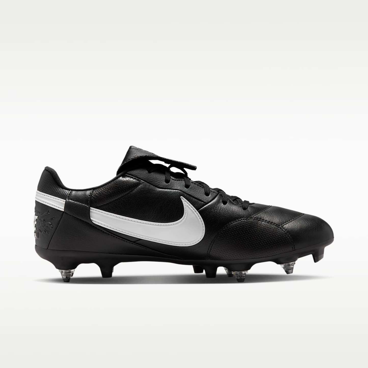 Nike Premier 3 SG-Pro Low-Top-Fußballschuh – Schwarz/Weiß