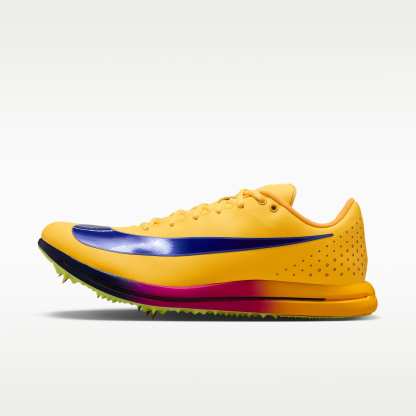 Nike Triple Jump Elite 3 Sprung-Spike für Leichtathletik – Citron Pulse/Volt Ice/Vivid Purple/Indigo Burst