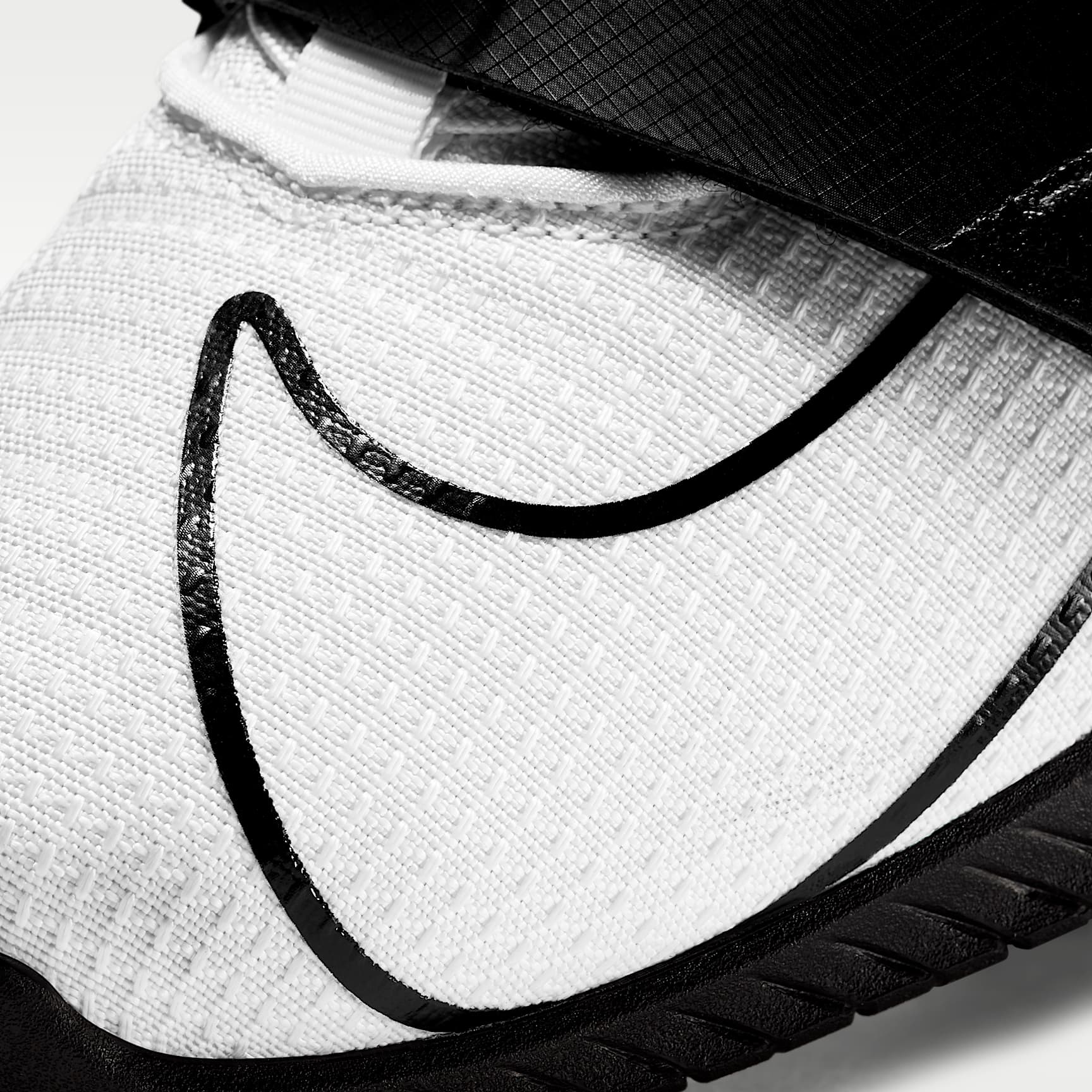 Nike Romaleos 4 Schuhe fürs Gewichtheben – Weiß/Weiß/Schwarz