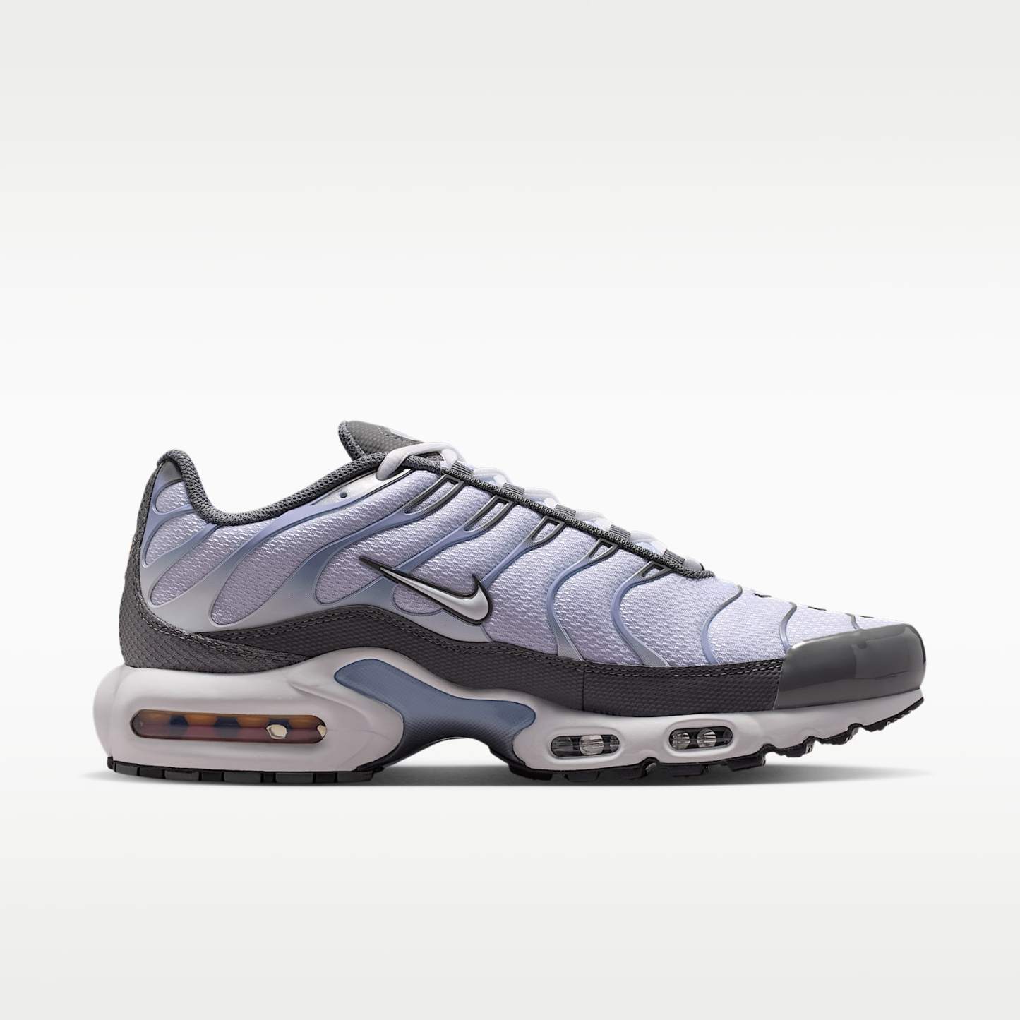 Nike Air Max Plus Schuh (Herren) – Smoke Grey/Light Armory Blue/Dark Smoke Grey/Weiß