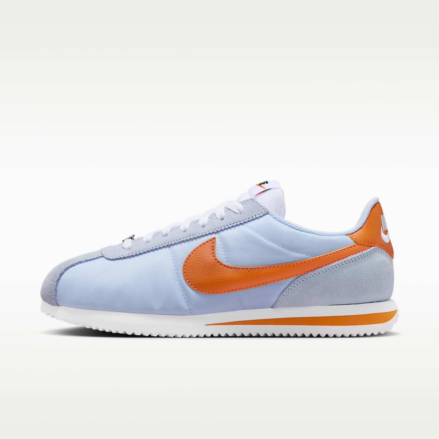 Nike Cortez Textile Schuh (Damen) – Hydrogen Blue/Weiß/Hot Curry