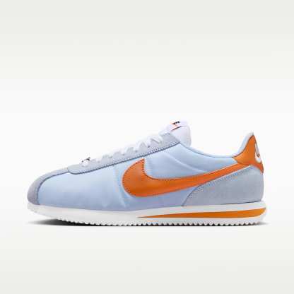 Nike Cortez Textile Schuh (Damen) – Hydrogen Blue/Weiß/Hot Curry