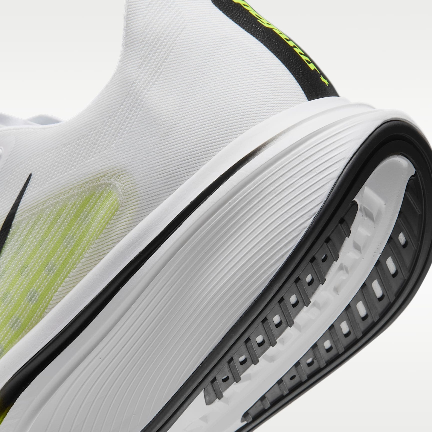 Nike Pegasus Plus 2 Straßenlaufschuh (Herren) – Weiß/Lemon Venom/Schwarz