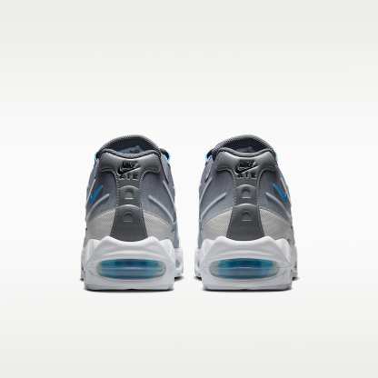 Nike Air Max 95 Big Bubble Tech Schuh (Herren) – Smoke Grey/Weiß/Schwarz/Football Blue
