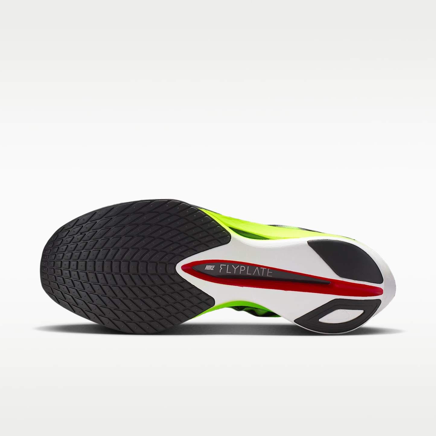 Nike Vaporfly 4 Straßenlaufschuh für Wettkämpfe (Herren) – Multi-Color/Volt/Weiß/Schwarz