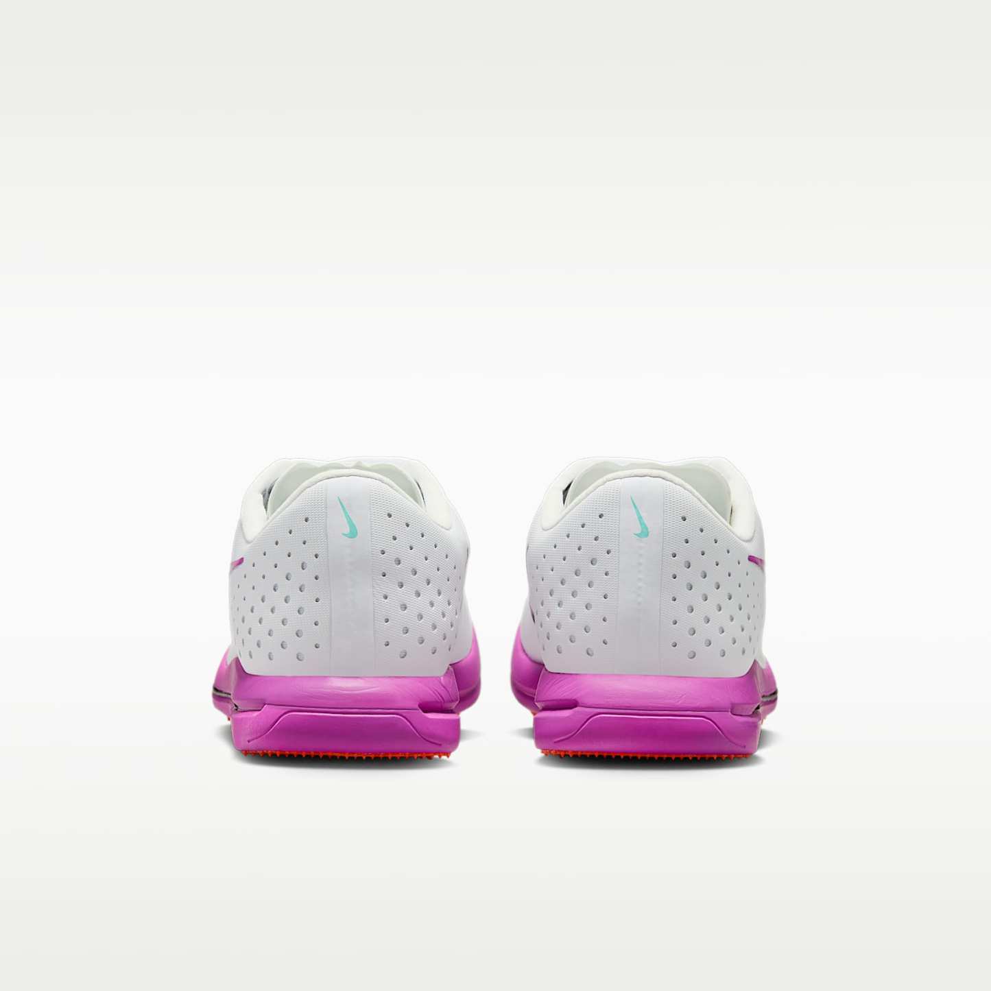 Nike Triple Jump Elite 3 Sprung-Spike für Leichtathletik – Weiß/Hyper Turquoise/Bright Crimson/Obsidian