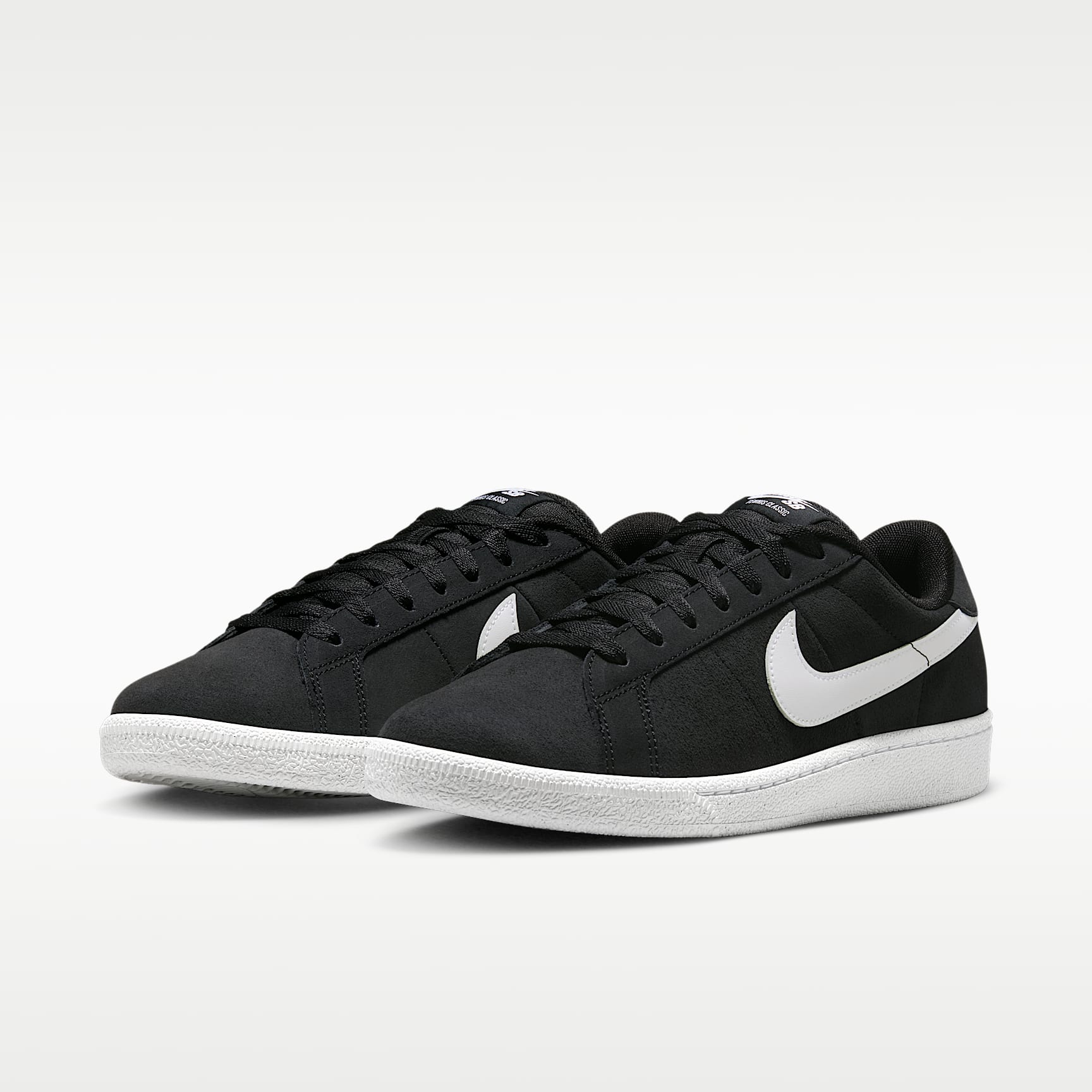 Nike SB Zoom Tennis Classic Skaterschuh – Schwarz/Weiß/Weiß