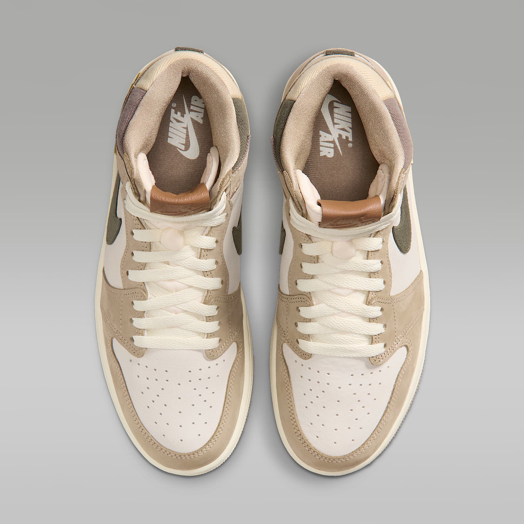 Air Jordan 1 High OG "Khaki" Schuh (Damen) – Khaki/Sail/Cargo Khaki/Multi-Color