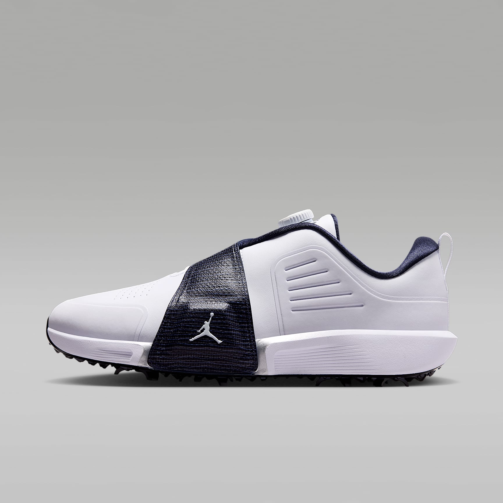 Jordan Air Rev Golfschuh – Weiß/Midnight Navy/Light Smoke Grey/Weiß