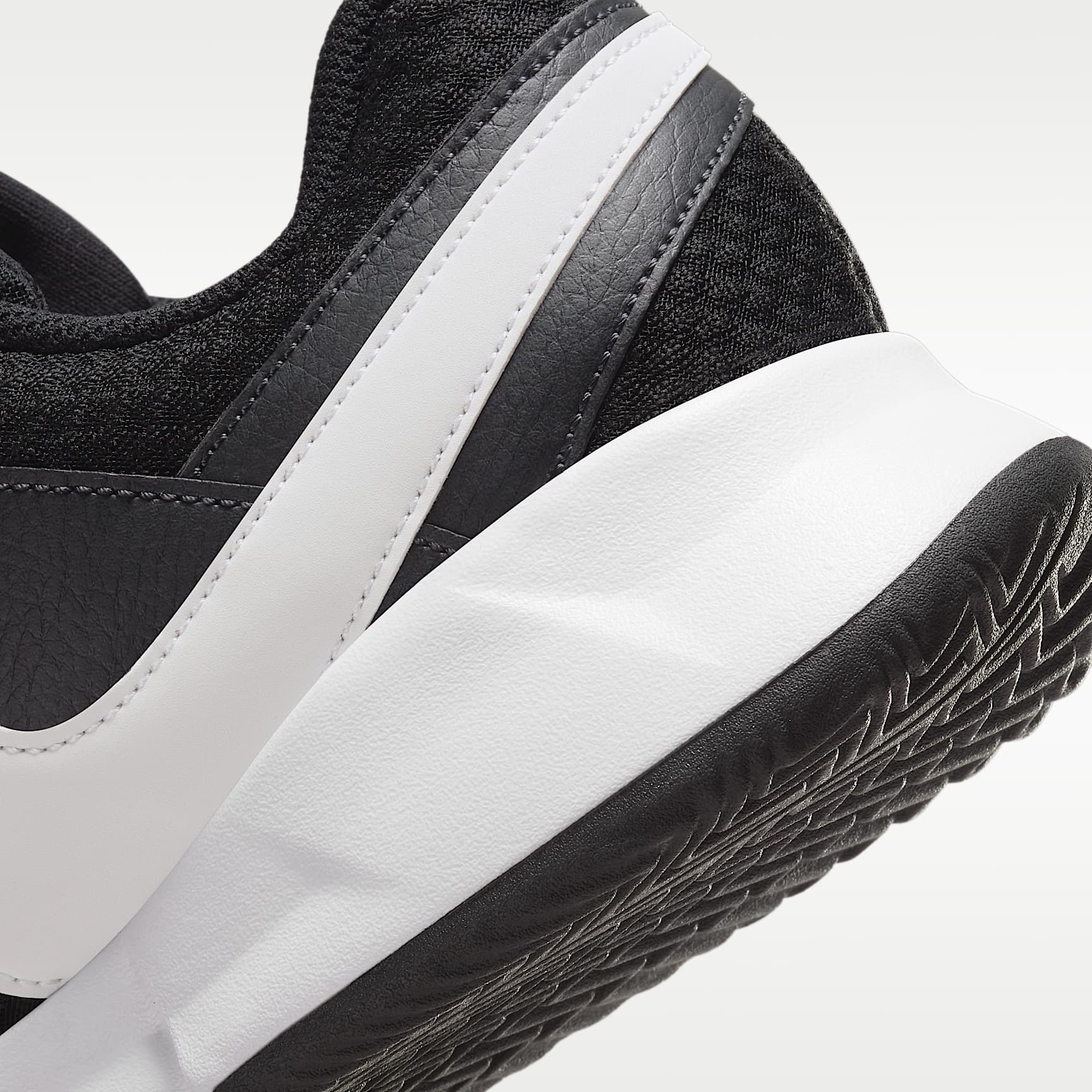 NikeCourt Lite 4 Herren-Tennisschuh für Sandplätze – Schwarz/Anthracite/Weiß
