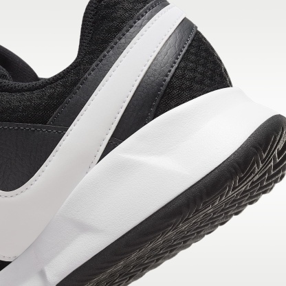 NikeCourt Lite 4 Herren-Tennisschuh für Sandplätze – Schwarz/Anthracite/Weiß