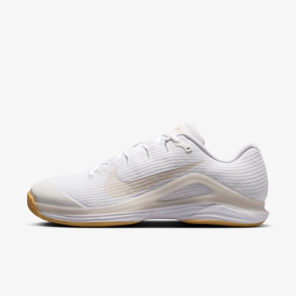 Nike Vapor 12 Tennisschuh für Hartplätze (Herren) – Weiß/Summit White/Linen/Light Orewood Brown