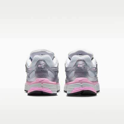 Nike P-6000 Schuh (Damen) – Pure Platinum/Metallic Silver/Schwarz/Pink Rise