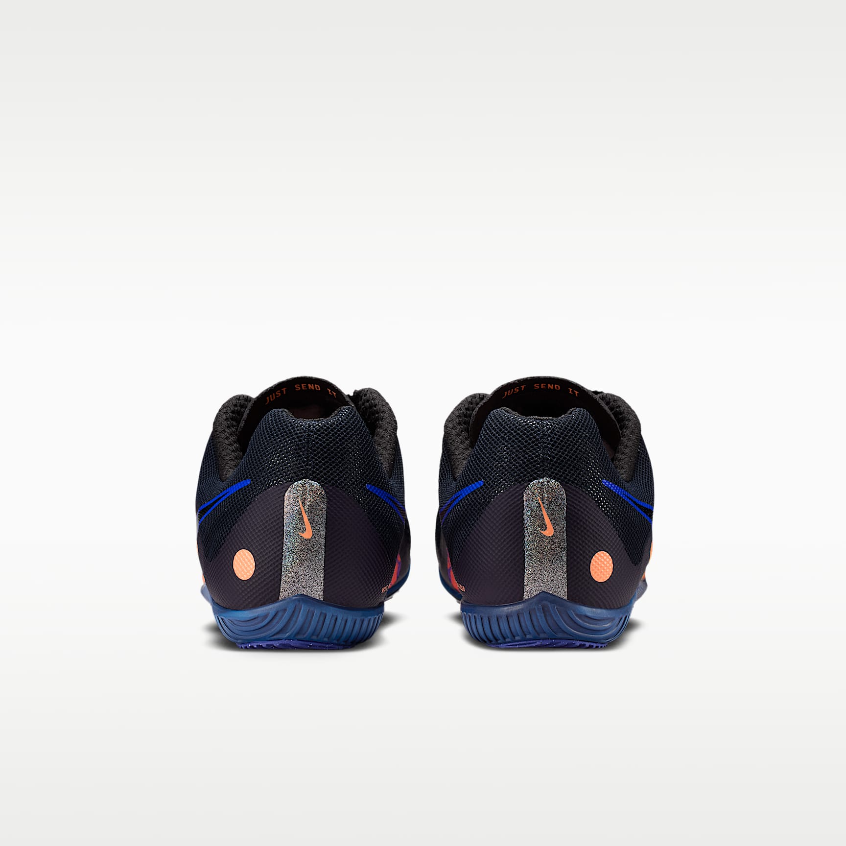 Nike Zoom Rival Multi Glam Mehrkampf-Leichtathletik-Spikes – Dark Obsidian/Orange Pulse/Indigo Burst/Schwarz
