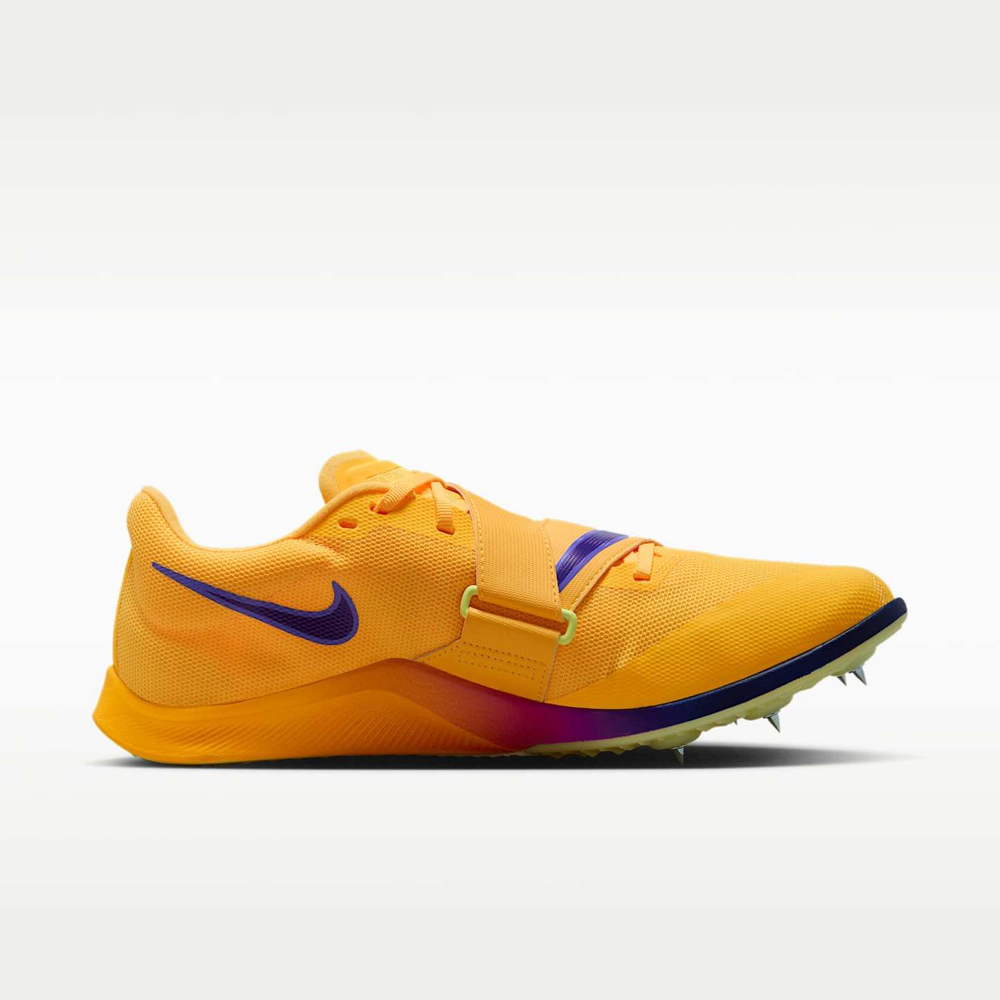 Nike Zoom Rival Jump Sprung-Spikes für Leichtathletik – Citron Pulse/Volt Glow/Hyper Violet/Indigo Burst