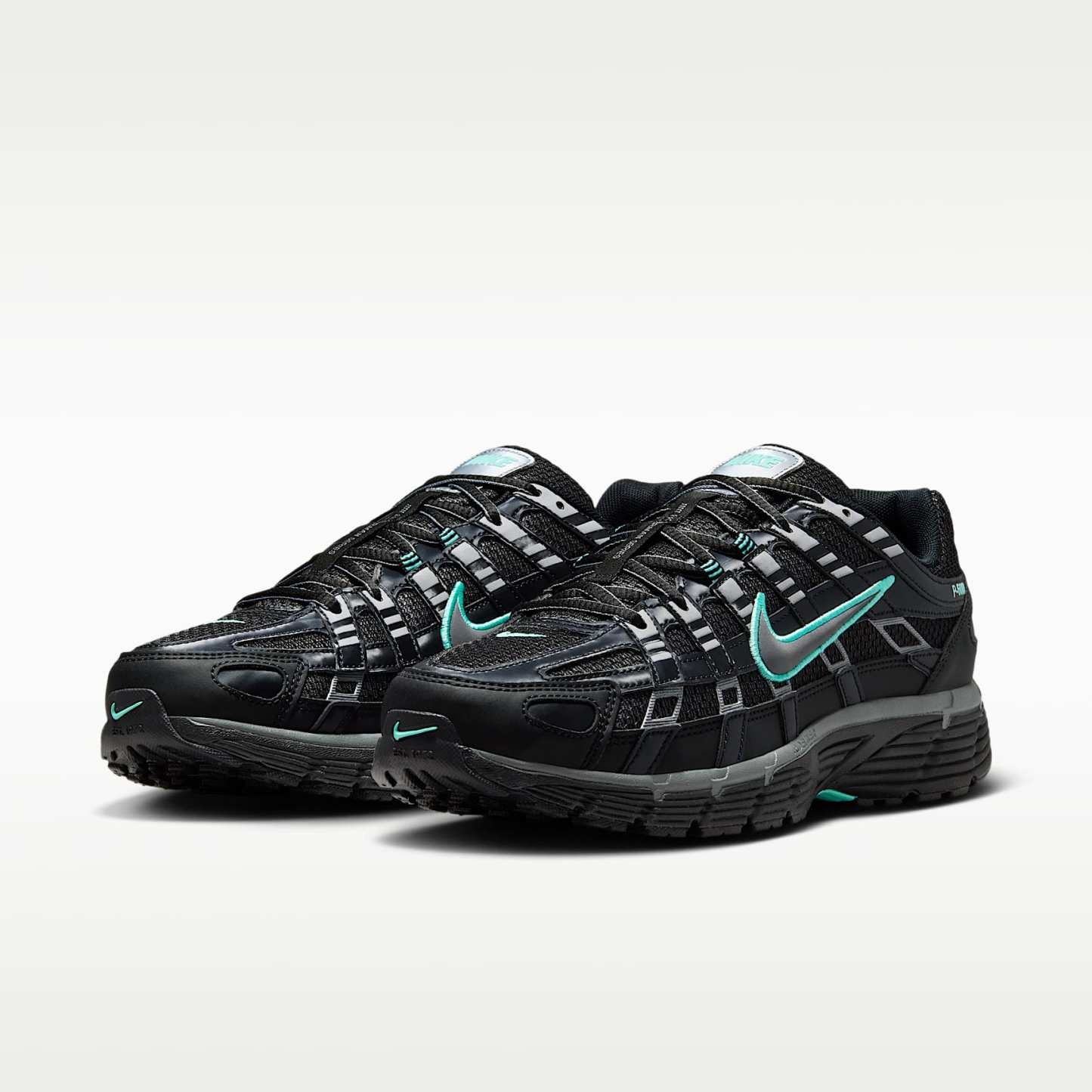 Nike P-6000 Schuh (Herren) – Schwarz/Hyper Turquoise/Cool Grey/Metallic Cool Grey