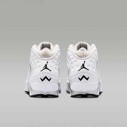 Air Jordan OG Damenschuh – Weiß/Schwarz/Metallic Silver