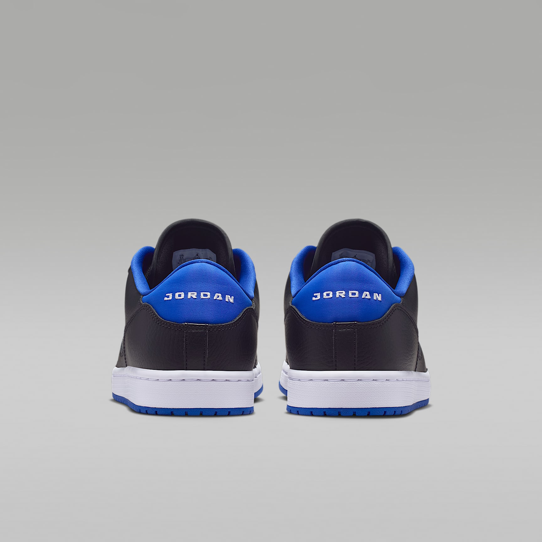 Jordan Court Connect Low Herrenschuhe – Schwarz/Game Royal/Weiß