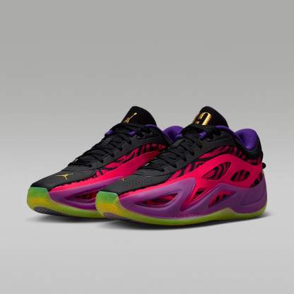 Jordan Heir Series 2 "Oh Sheila" Basketballschuh – Red Orbit/Voltage Purple/Volt/Schwarz