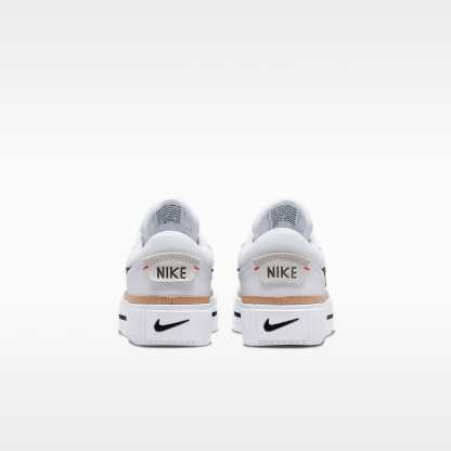 Nike Court Legacy Lift Damenschuh – Weiß/Hemp/Team Orange/Schwarz