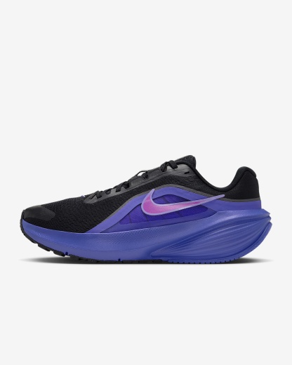Nike Downshifter 14 Straßenlaufschuh (Damen) – Schwarz/Persian Violet/Gridiron/Vivid Purple