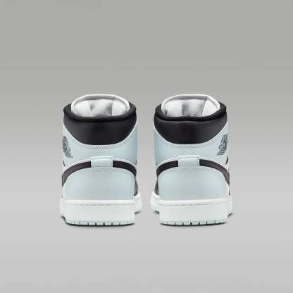 Air Jordan 1 Mid Herrenschuh – Schwarz/Aura/Weiß/Squadron Blue