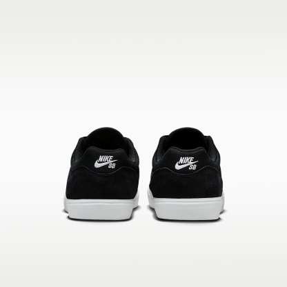 Nike SB Malor Skateboardschuh – Schwarz/Schwarz/Weiß/Weiß
