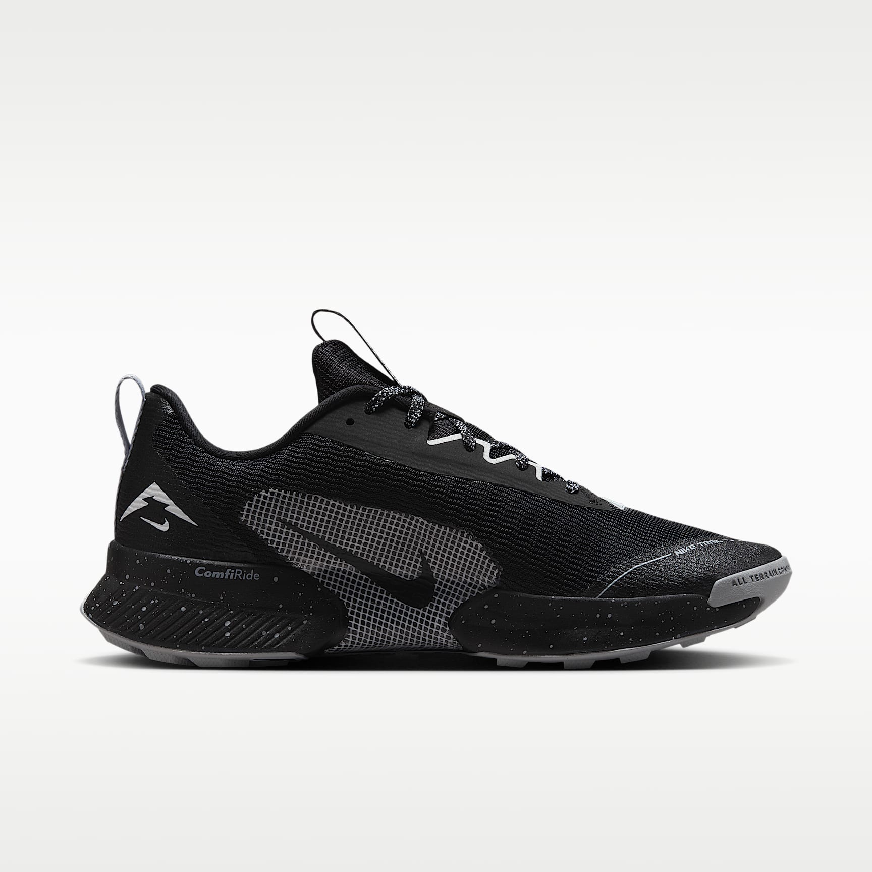 Nike Juniper Trail 3 Traillaufschuh (Damen) – Schwarz/Wolf Grey/Photon Dust/Schwarz