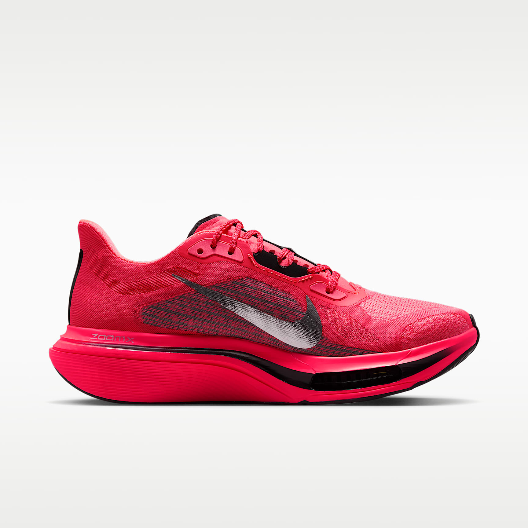 Nike Pegasus Plus 2 Straßenlaufschuh (Damen) – Flash Crimson/Schwarz/Weiß/Metallic Silver