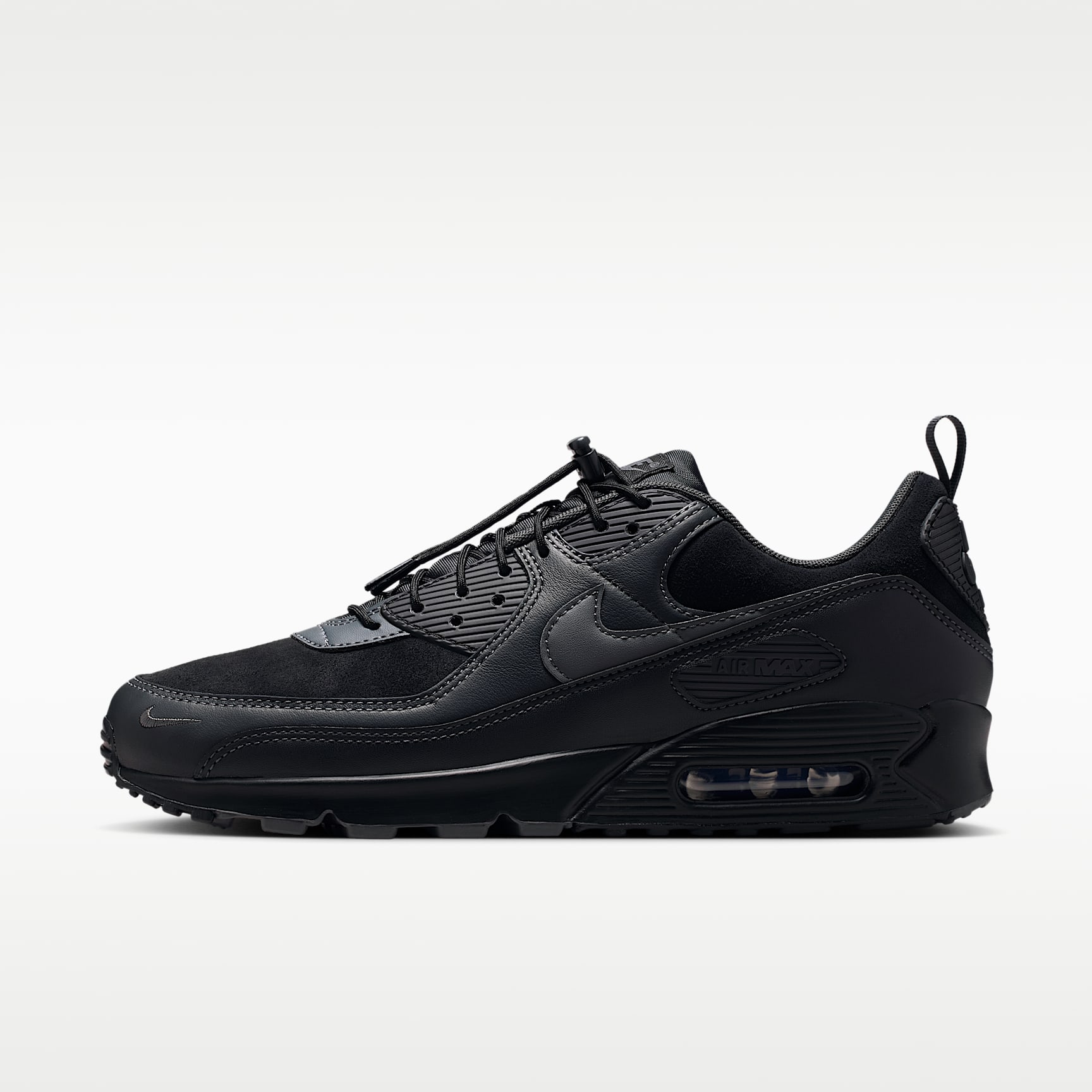 Nike Air Max 90 Schuh (Herren) – Schwarz/Anthracite/Dark Smoke Grey/Iron Grey