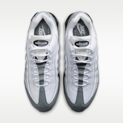 Nike Air Max 95 Big Bubble Schuh (Herren) – Schwarz/Pure Platinum/Wolf Grey/Weiß