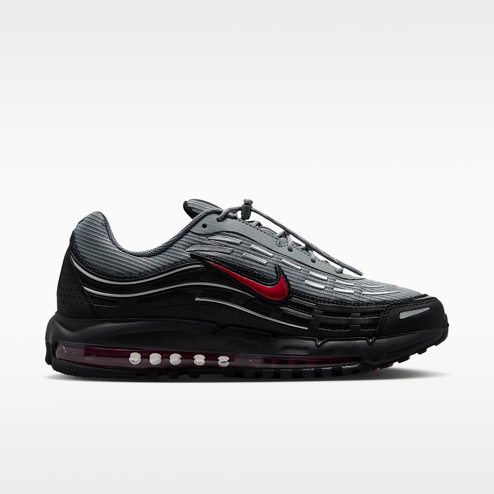 Nike Air Max TL 2.5 Schuh (Herren) – Smoke Grey/Schwarz/Dark Smoke Grey/Tough Red
