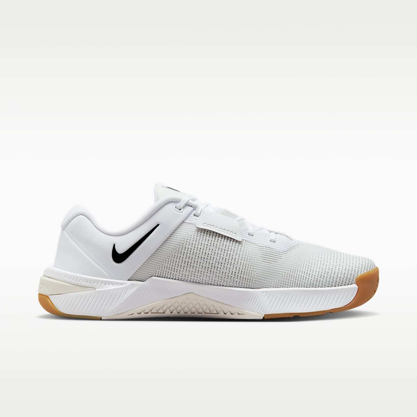Nike Metcon 10 Workout-Schuh (Herren) – Weiß/Platinum Tint/Gum Light Brown/Schwarz