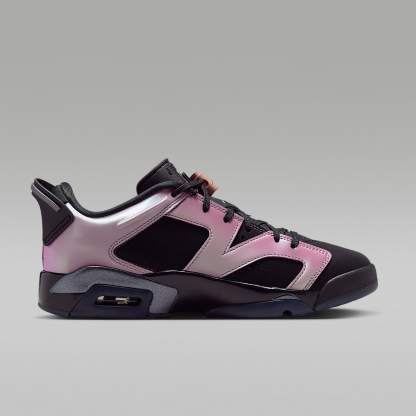 Air Jordan 6 Retro Low "Metamorphosis" Schuh (Damen) – Schwarz/Desert Berry/Schwarz
